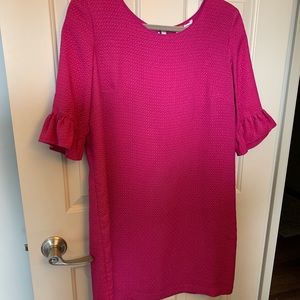 Club Monaco Hot pink w bougie sleeves